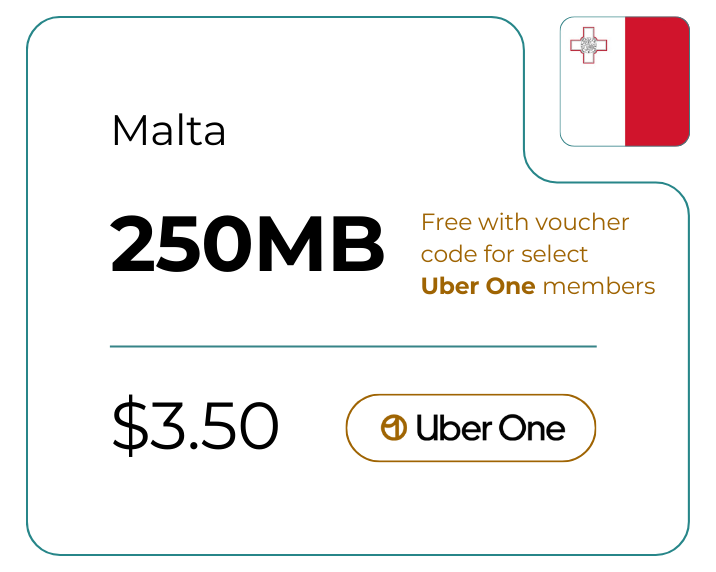 Malta 250 MB 30 Days